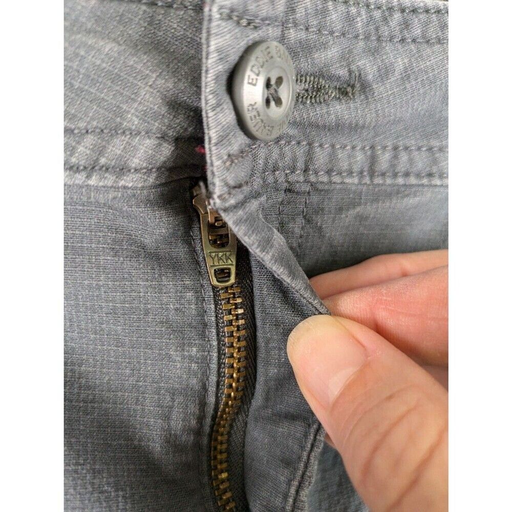 Eddie Bauer Womens Gray Chino Shorts Size 14 - Picture 5 of 11